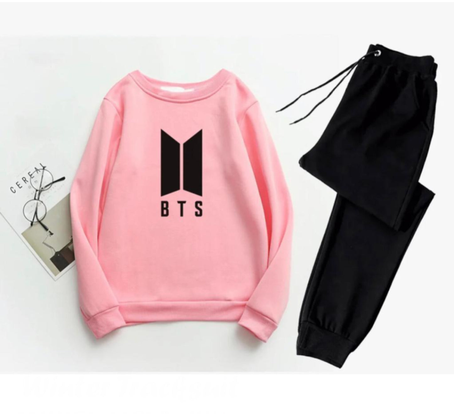 2pcs Women's Stitched Printed Tracksuit.😍✨️