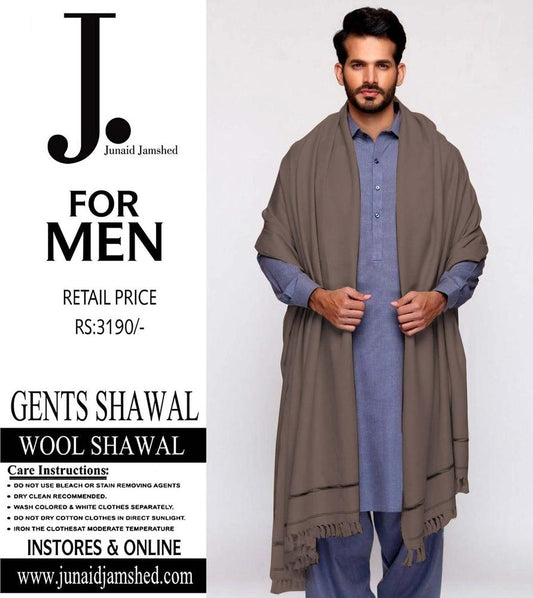 " Men's Woolen Plain Shawl✨️