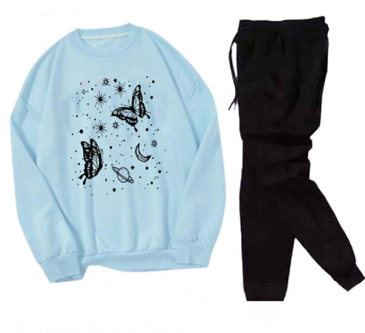 2pcs Women's Stitched Printed Tracksuit.🎁🤩💫