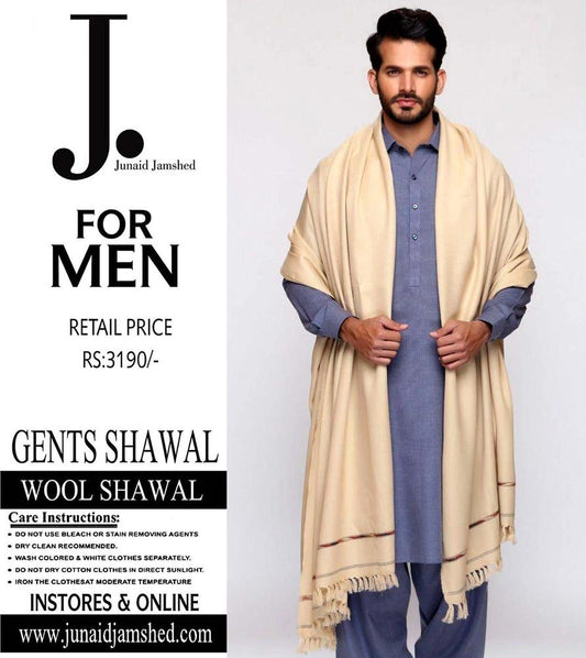 "Men's Wool Plain Shawl✨️